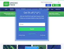 Tablet Screenshot of gosmokefree.co.uk